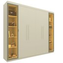 Ver imagem 2 de Guarda Roupa Casal Cumaru 6 Portas com 2 Portas Reflecta com LED Yescasa