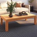 Ver imagem 2 de Mesa de Centro Baixa 120cm Madeira Maciça Floris Carvalho F07 - Mpozenato