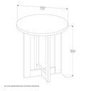Ver imagem 2 de Mesa Lateral Jb 8002 Nature Bechara