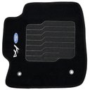 Ver imagem 4 de Jogo de Tapete Automotivo Carpete Ford Ka 2015 À 2019 Soft Logo Bordado Preto 5 Peças S/m Soft Preto