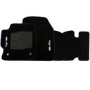 Ver imagem 1 de Jogo de Tapete Automotivo Carpete Ford Ka 2015 À 2019 Soft Logo Bordado Preto 5 Peças S/m Soft Preto