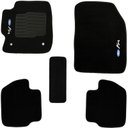 Ver imagem 3 de Jogo de Tapete Automotivo Carpete Ford Ka 2015 À 2019 Soft Logo Bordado Preto 5 Peças S/m Soft Preto