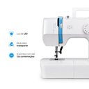 Ver imagem 3 de Máquina de Costura Doméstica Portátil Elgin Futura Plus Jx-2052 Braço Livre 12 Pontos 110V