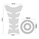 Ver imagem 4 de Kit Protetor Tanque Adesivo Moto Yamaha Factor 125/150 até 2016 Borboleta