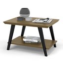 Ver imagem 2 de Mesa de Centro Madeira Rute Freijó/preto