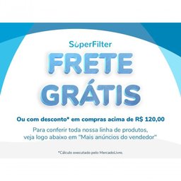 Carcaça Transparente Filtro Agua 5 Bbi + Refil Polipropileno - 2