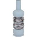 Ver imagem 1 de Vaso Decorativo Enfeite Casa Cerâmica 43x14x14cm Bege