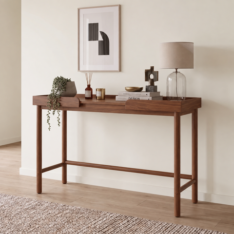 Aparador Buffet em Madeira Maciça 75 x 130cm Streto Cappuccino