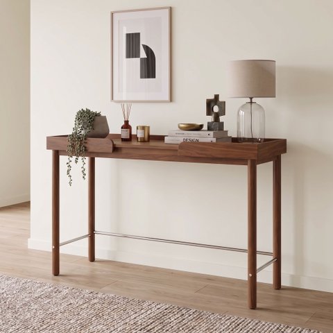 Aparador Buffet em Madeira Maciça 75 x 130cm Streto Cappuccino