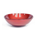 Ver imagem 1 de Cuba Mimex Vidro Redonda Small Vermelho Barroco Crt35