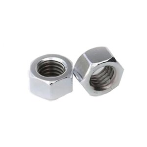 Kit 200 Porca Torneada Sextavada Zincada 1/2" - Mister