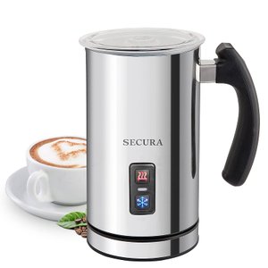 Secura Espumador de Leite Elétrico com Controle de Temperatura Strix (inox)