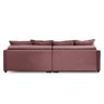 Sofá Cama Retrátil e Reclinável 2,10m com Molas Catarina Veludo Rosê Rover & Beato - 7
