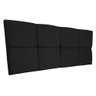 Painel King 195cm Nina SLK Decor Painel Nina Preto - 4
