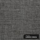 Ver imagem 4 de Cabeceira Cama Box Casal Adelle 140cm Com Frame Linho Cinza - Desk Design