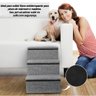 Escada 3 em 1 para Pets Gatos e Cachorros Escadinha Dobrável Portátil Multifuncional Ideal para Seu - 9