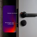 Ver imagem 4 de Fechadura Digital Eletrônica Inteligente Bluetooth de Embutir Geonav