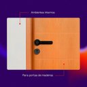 Ver imagem 3 de Fechadura Digital Eletrônica Inteligente Bluetooth de Embutir Geonav