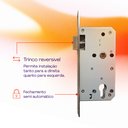 Ver imagem 5 de  Fechadura Digital Eletrônica Inteligente Bluetooth de Embutir Geonav 