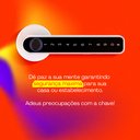 Ver imagem 7 de  Fechadura Digital Eletrônica Inteligente Bluetooth de Embutir Geonav 