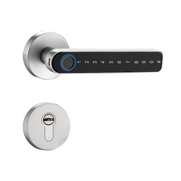  Fechadura Digital Eletrônica Inteligente Bluetooth de Embutir Geonav  - 1