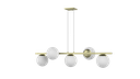 Ver imagem 1 de Pendente Lustre Luminária Globo de Vidro