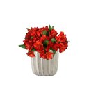 Ver imagem 4 de Galho Astromélia Vermelha Flor Permanente 50cm