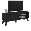 Ver mais imagens de Sala de Estar Completo Rack com Mesa de Centro Lotus Diva Preto