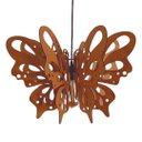 Ver imagem 1 de Luminária Teto tipo Pendente BORBOLETA MDF - Completa - Cor: Marrom