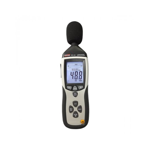 Decibelímetro Digital Faixa 30 A 130Db Som Ruído Sonoro Usb Datalogger Dec-490 Portátil Com Maleta
