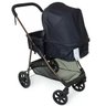 Carrinho de Bebe Moises Napoli Trio Preto Cobre + Bebe Conforto Grid + Base - Galzerano - 5