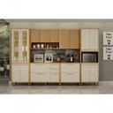 Ver imagem 3 de Cozinha Torino 6 Peças Valdemoveis Cinamomo-off White