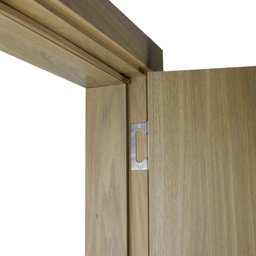 Kit Porta Completa com Ferragens 213x74x14 Direita Incoportas - 5
