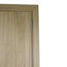 Kit porta de Madeira Completa 213cm x 84cm  Batente regulavel de 14 a 16,5cm Direita Incoportas - 7