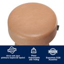 Ver imagem 3 de Banqueta Alta Madeira Cozinha/balcão Floyd-kit 3 Unidades - Amarula - 70