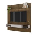 Ver mais imagens de Sala de Estar Completa Rack Ripado com Mesa de Centro Atenas Vision Marrom