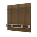 Ver imagem 5 de Sala de Estar Completa Rack Ripado com Mesa de Centro Atenas Vision Marrom