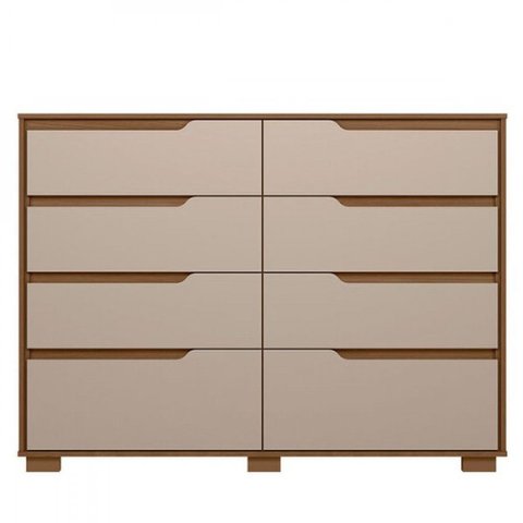 Cômoda 8 Gavetas MDP Moval Georgia, 147 cm