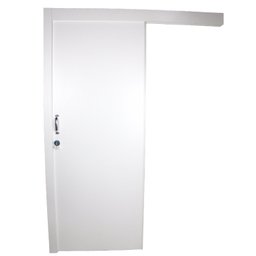 Kit Porta de Correr Completa 80x213x14 com Ferragens Incoportas - 2