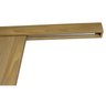 Kit porta de Madeira Completa 213cm x 80cm  Batente regulavel de 14 a 16,5cm de Correr Incoportas - 8