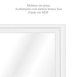 Espelho 70cm X 70cm Elegant Tropical Artes - 4
