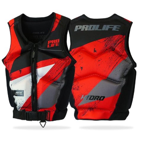 Colete Salva-vidas Hydro Citrus Rev. 2 Redline | Tamanho G1