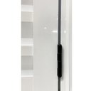 Ver imagem 7 de Porta Palheta de Alumínio 210 X 80cm Linha 25 Esquadrias Bergamo Abertura Direita