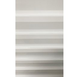 Porta Palheta de Alumínio 210 X 90cm Linha 25 Lado Esquerdo Esquadrias Bergamo - 3