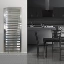 Ver imagem 2 de Porta Palheta de Alumínio 210 X 90cm Linha 25 Lado Direito Esquadrias Bergamo