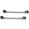 Alça Apoio 30cm Aço Inox Kit 2 Uni Barra Suporte Anti Queda Idoso Gestante Cadeirante Pcd Crianç - 1