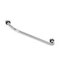 Ver imagem 2 de Alça Apoio 30cm Aço Inox Kit 2 Uni Barra Suporte Anti Queda Idoso Gestante Cadeirante Pcd Crianç
