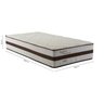 Colchão Solteiro Herval Mola Ensacada 88 X 188 X 32 Regence  - 2