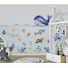 Papel de parede infantil para quarto de bebê fundo do mar M² VR47B - 3