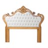 Cabeceira Decorativa Módena Queen Size Bege/Dourada - Gran Belo - 6